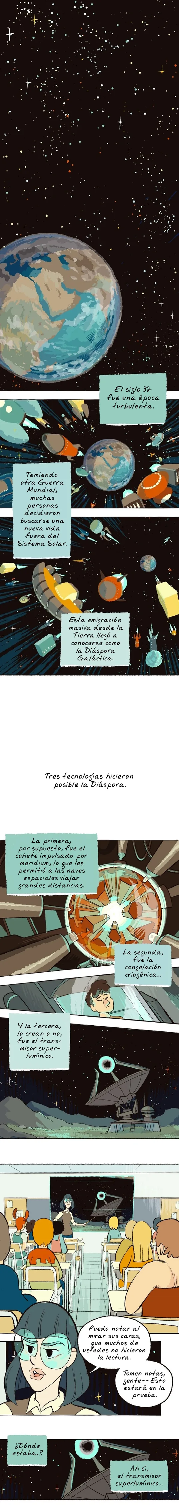Space Boy capítulo 97, página 1
