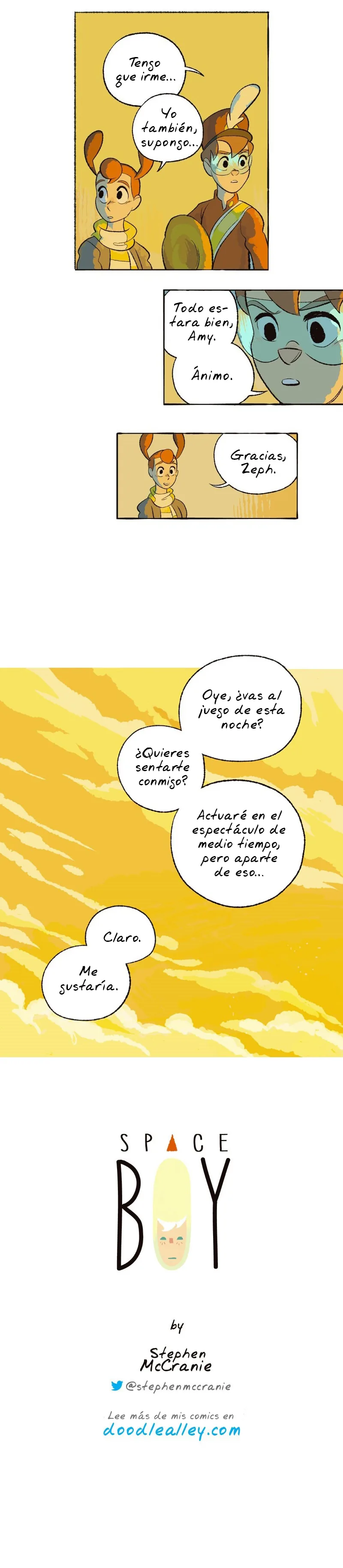 Space Boy capítulo 99, página 5