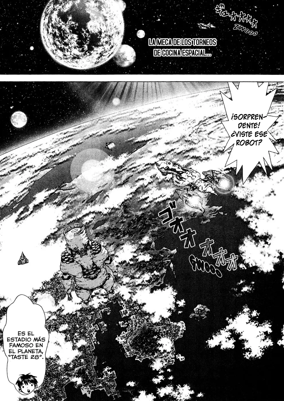 Space Chef Caisar capítulo 0, página 8