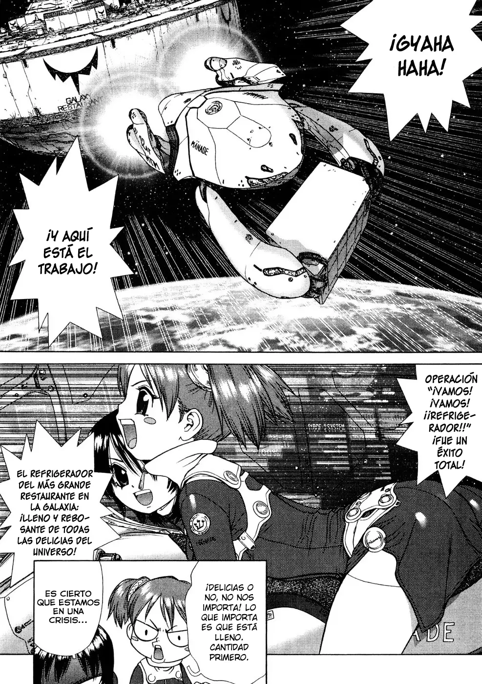 Space Chef Caisar capítulo 1, página 5
