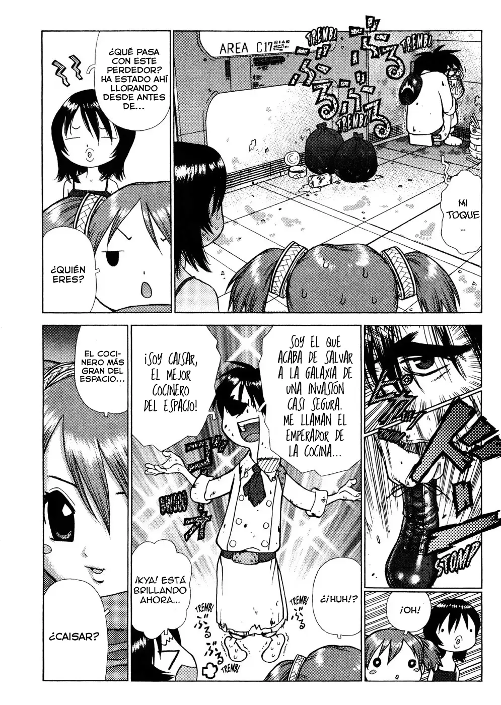 Space Chef Caisar capítulo 1, página 12