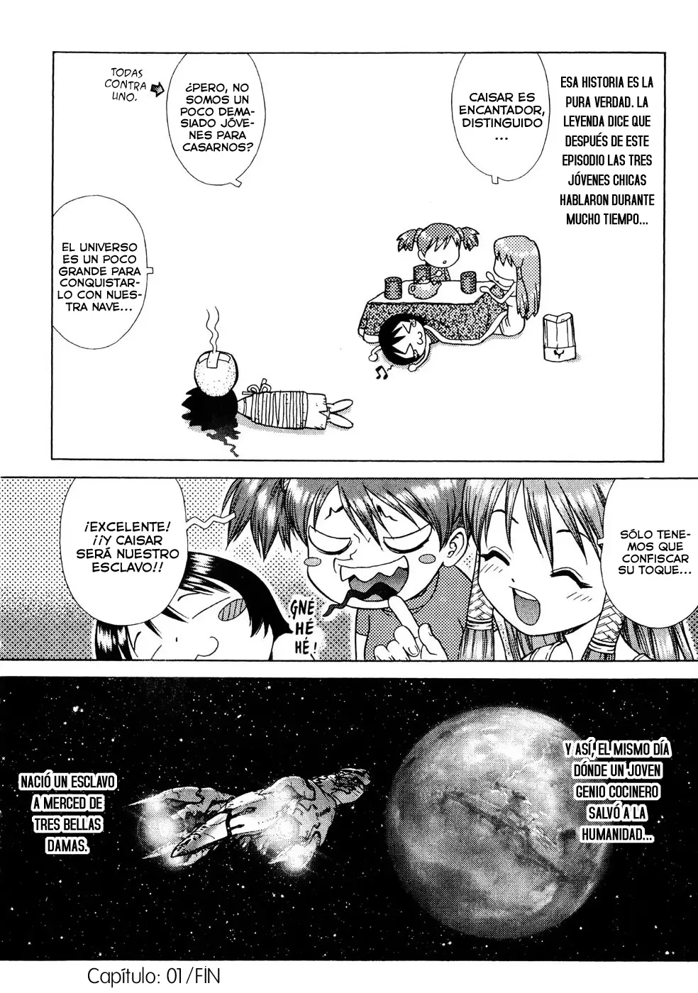 Space Chef Caisar capítulo 1, página 27