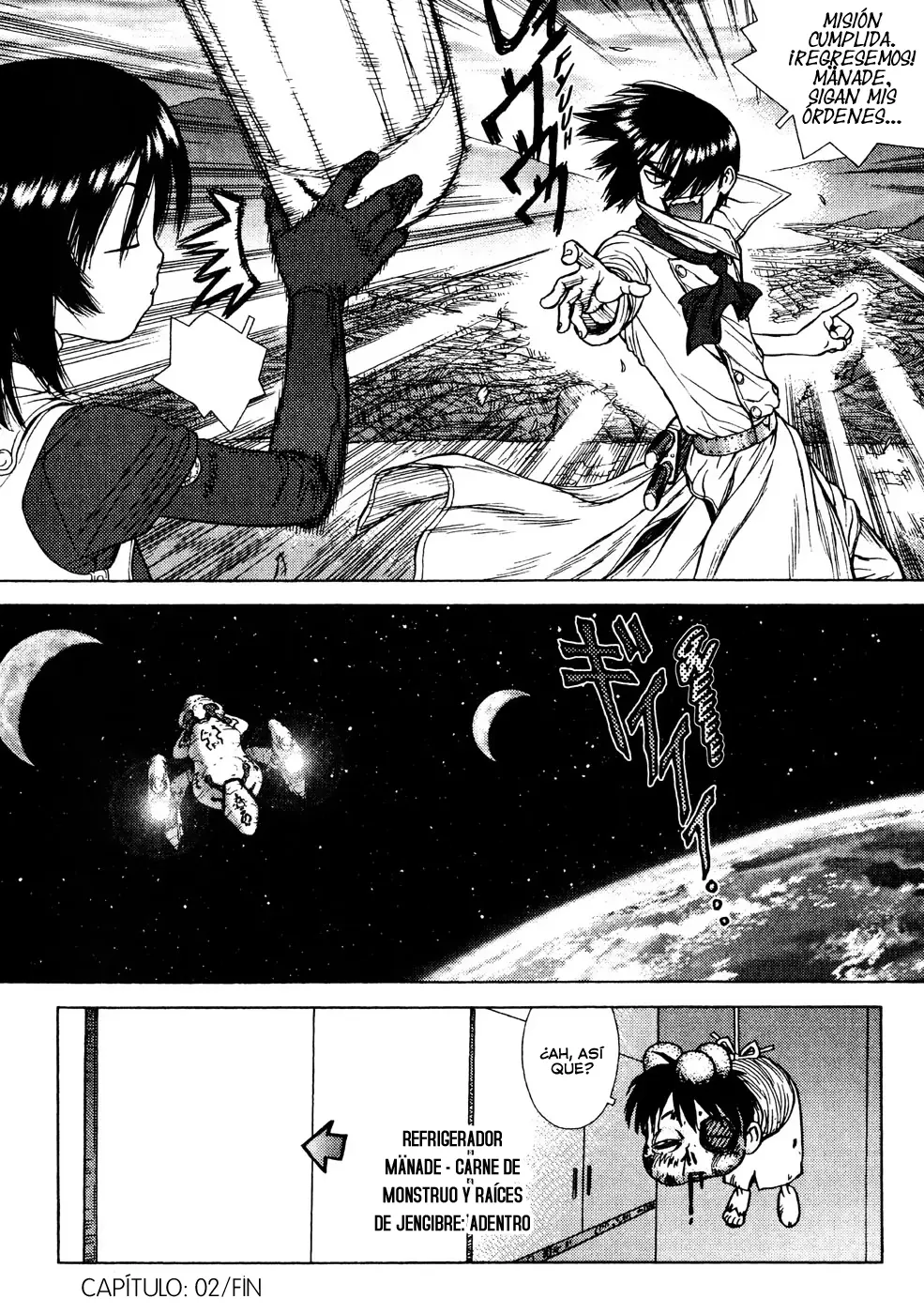 Space Chef Caisar capítulo 2, página 27