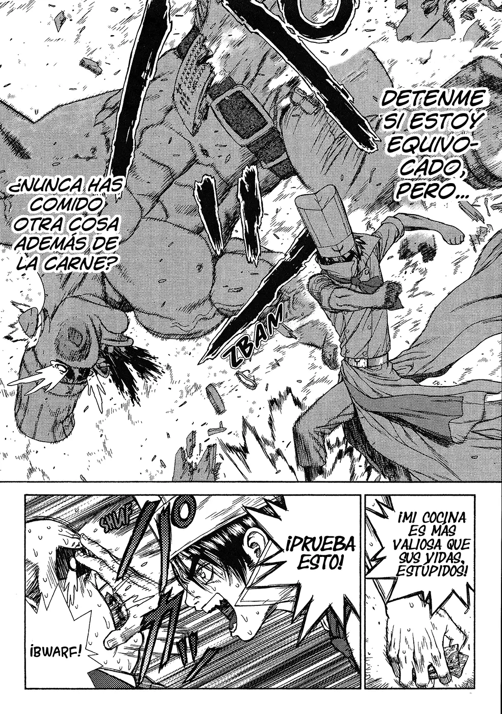 Space Chef Caisar capítulo 4, página 18