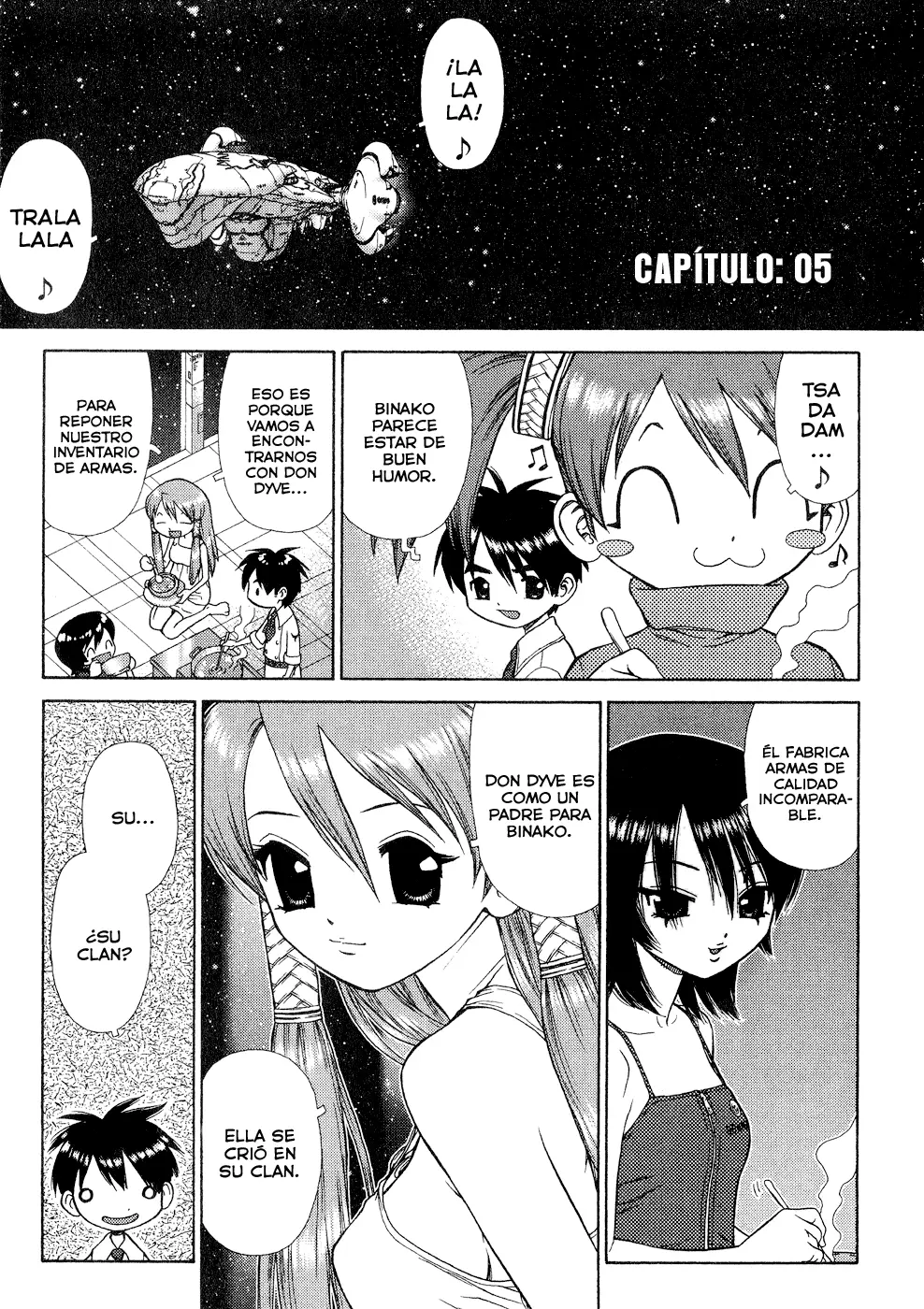 Space Chef Caisar capítulo 5, página 1