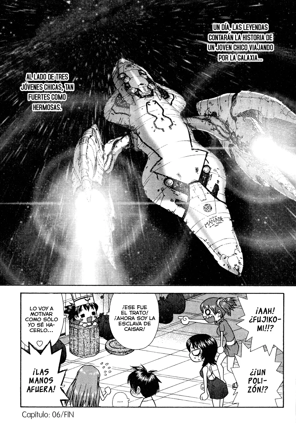 Space Chef Caisar capítulo 6, página 27