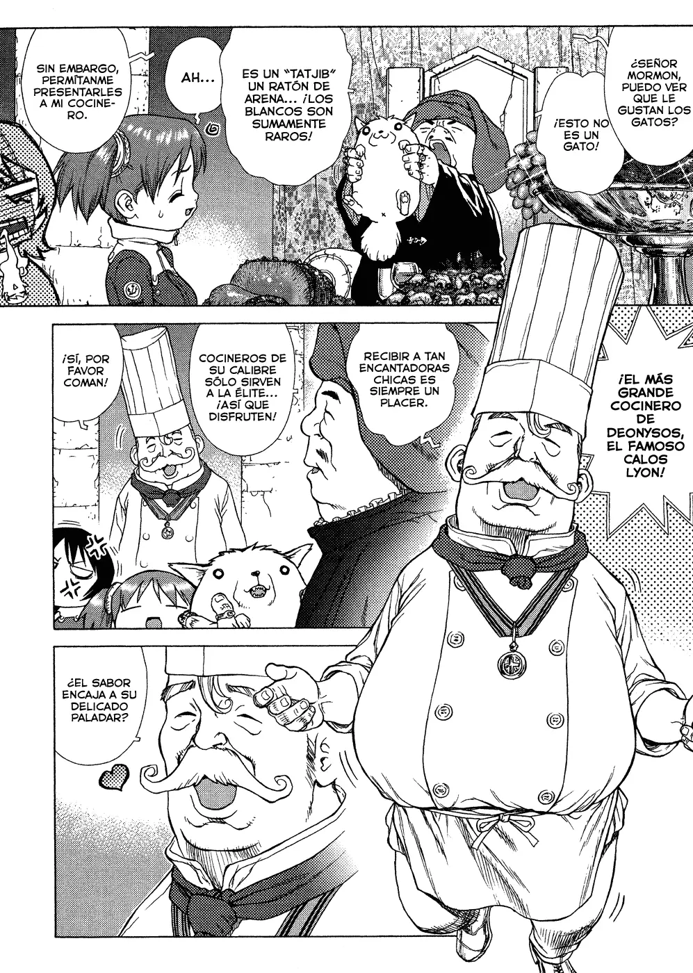 Space Chef Caisar capítulo 7, página 4