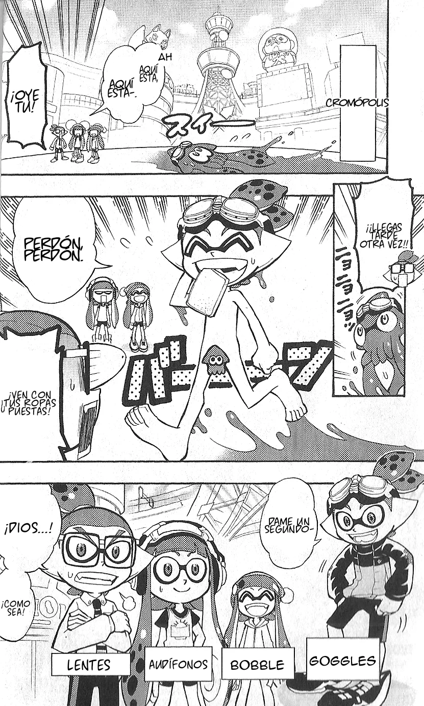 Splatoon capítulo 4.5, página 3