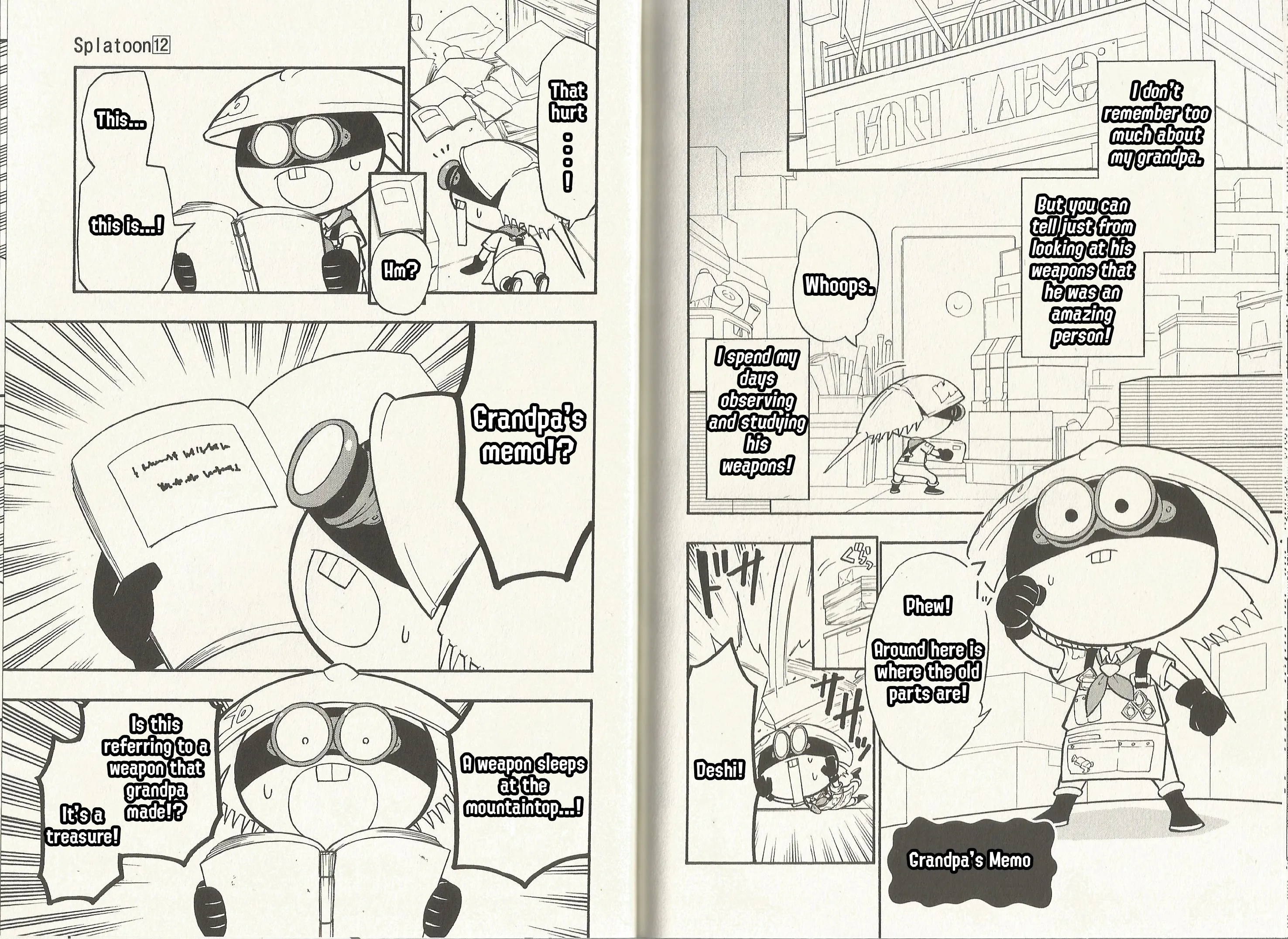 Splatoon capítulo 48.5, página 1