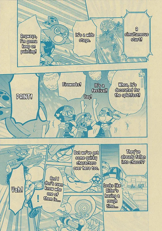 Splatoon capítulo 51, página 13