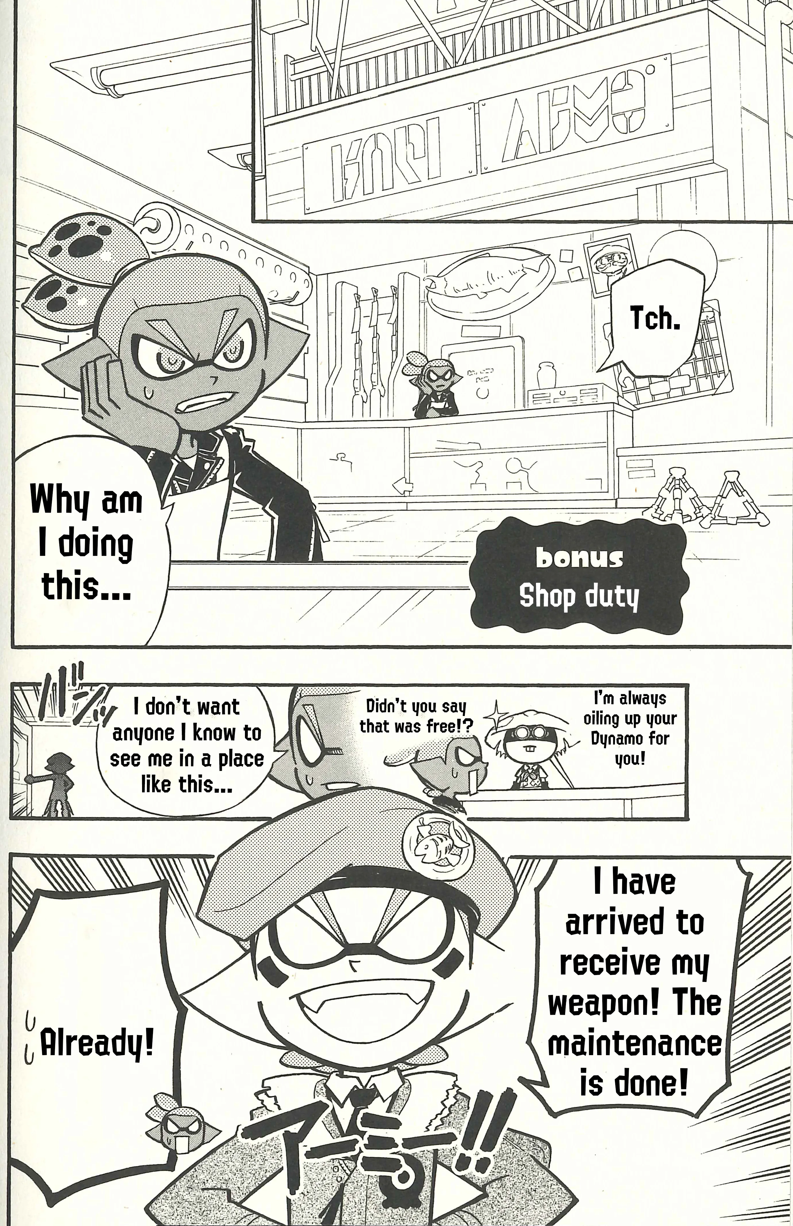 Splatoon capítulo 52.5, página 1