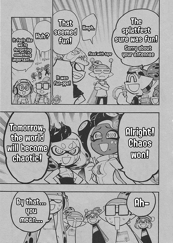 Splatoon capítulo 55, página 18