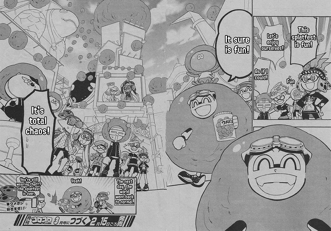 Splatoon capítulo 55, página 23