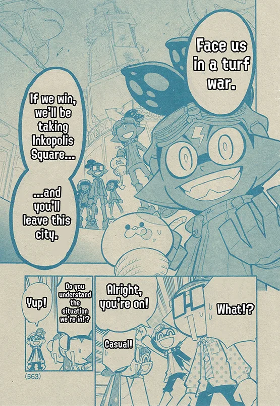 Splatoon capítulo 57, página 8