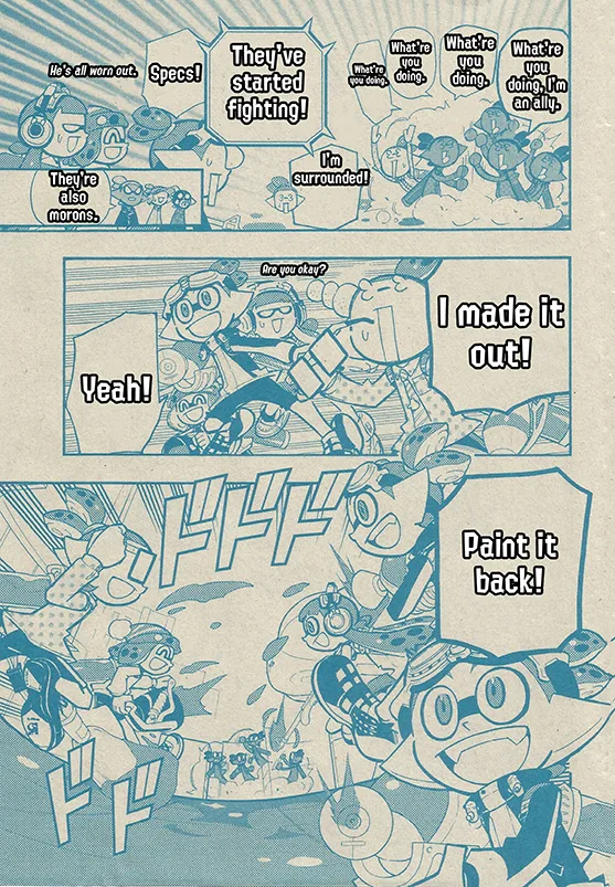 Splatoon capítulo 57, página 21