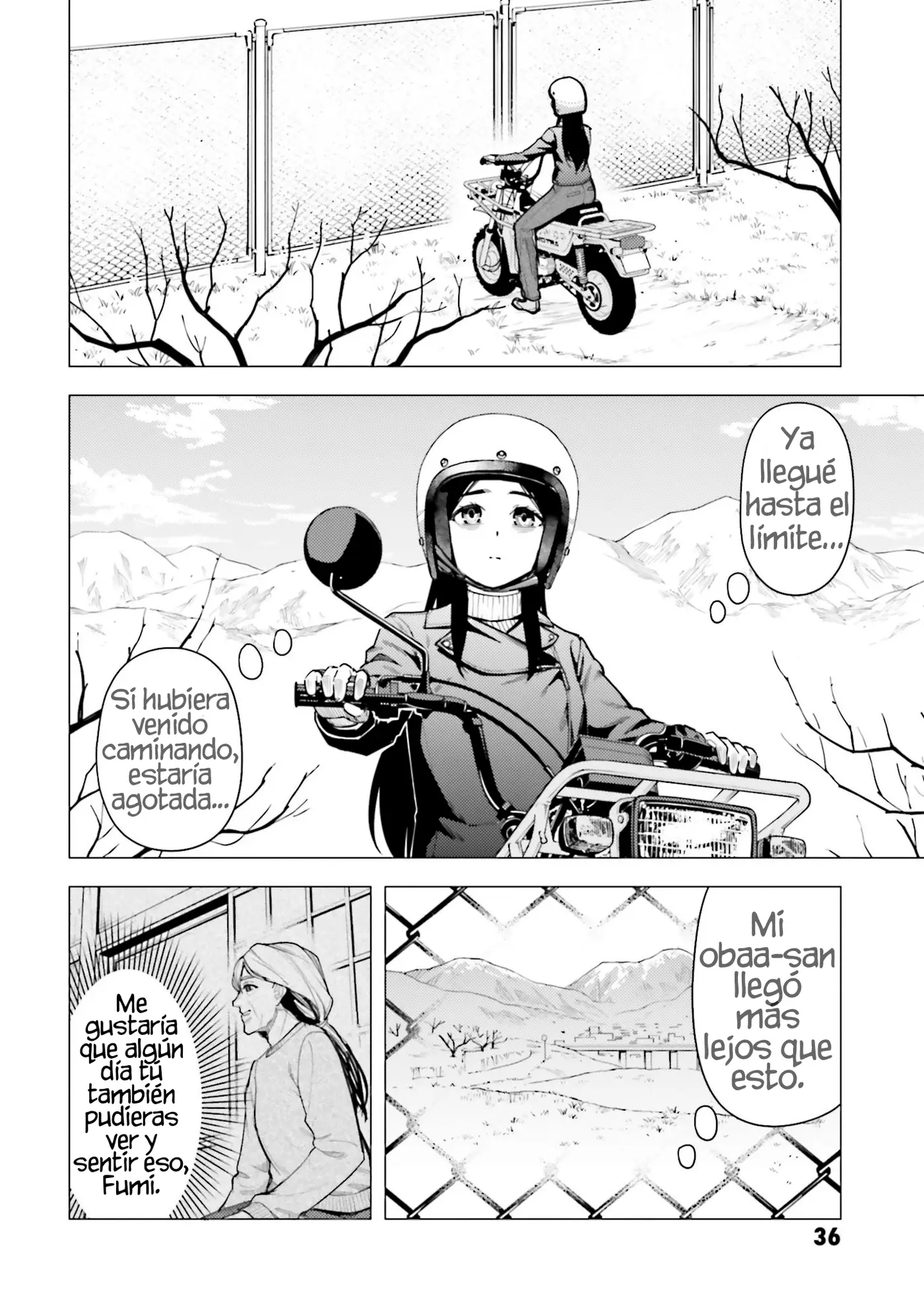 Super Cub capítulo 53, página 36