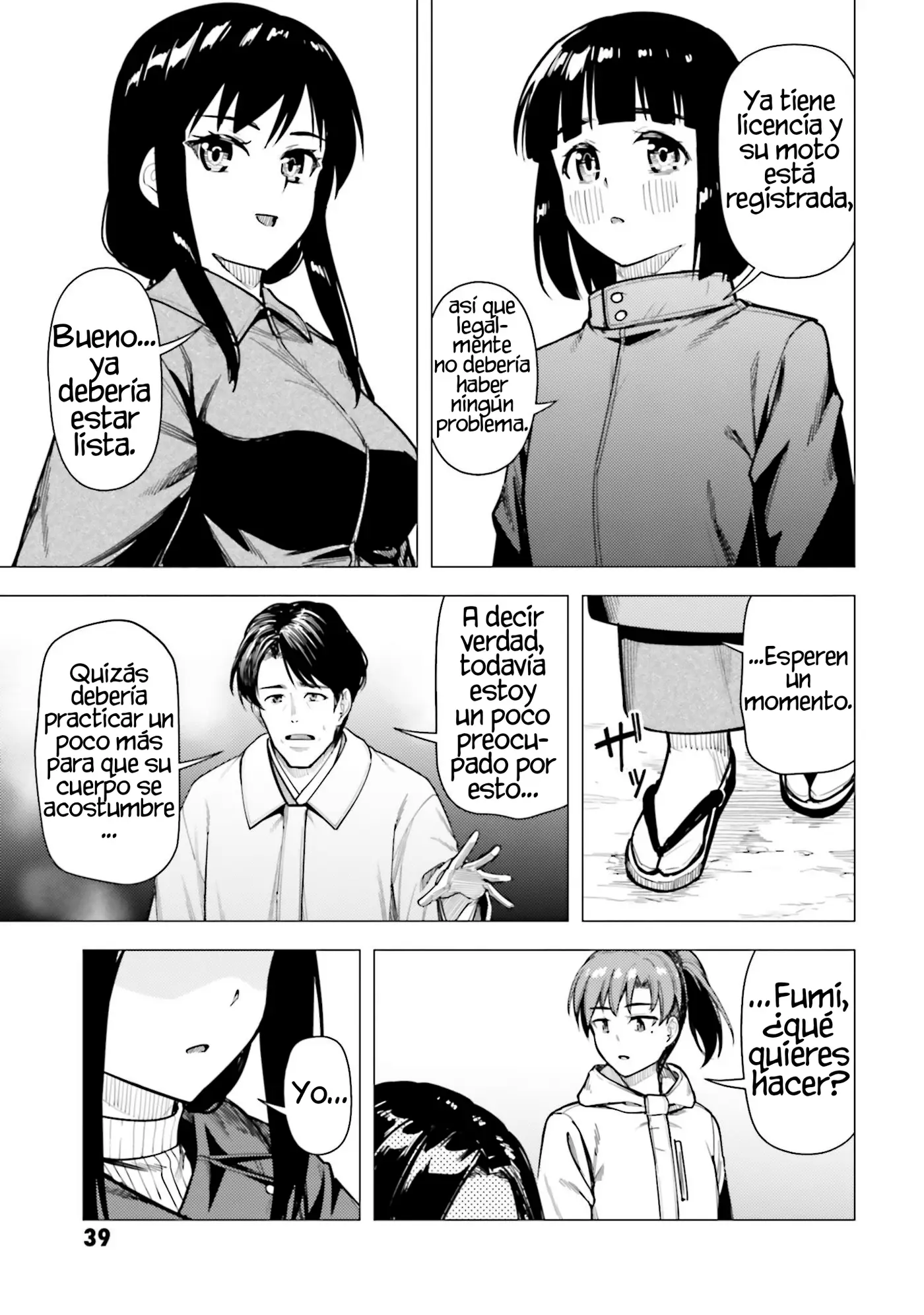 Super Cub capítulo 53, página 39