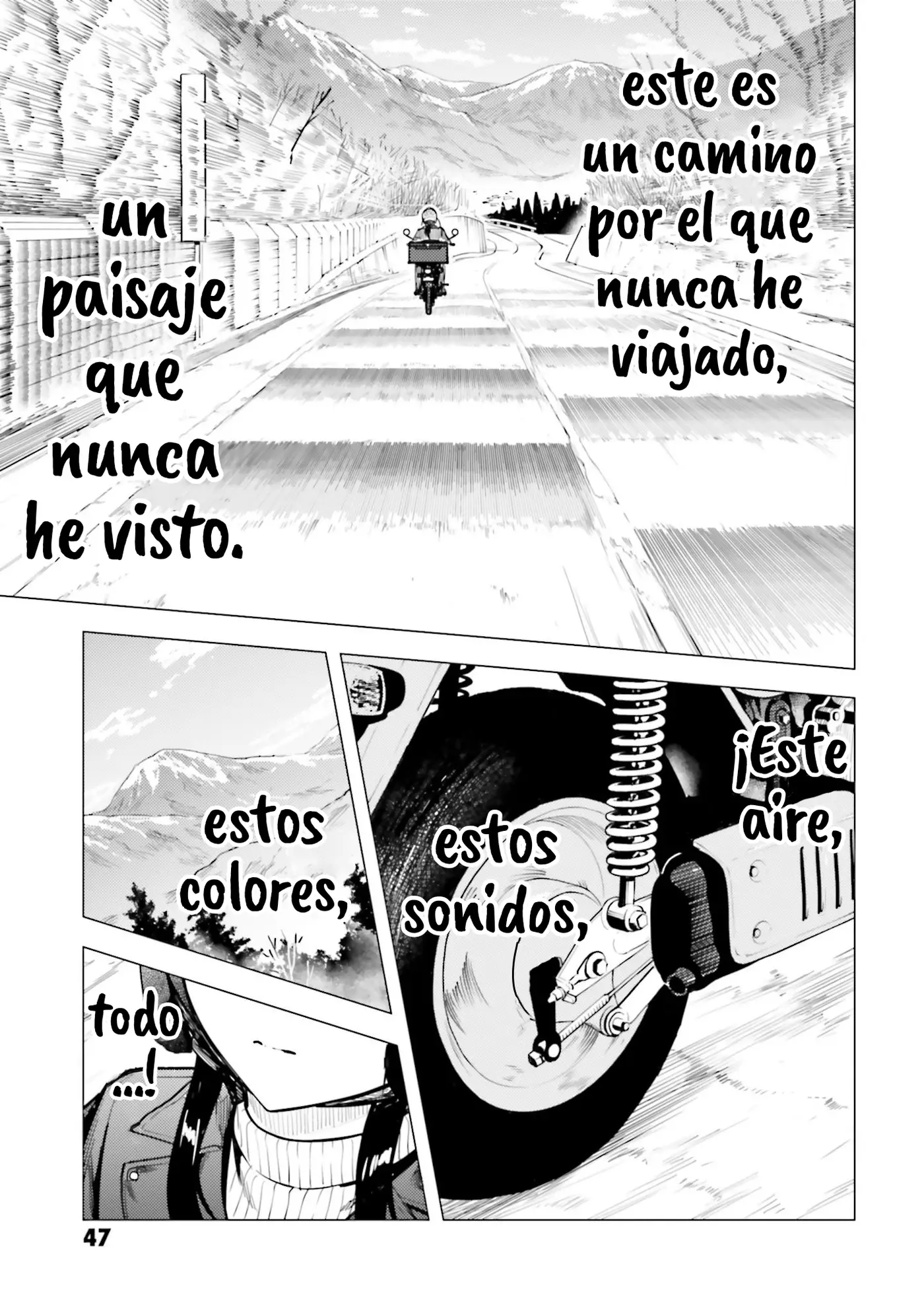 Super Cub capítulo 53, página 47