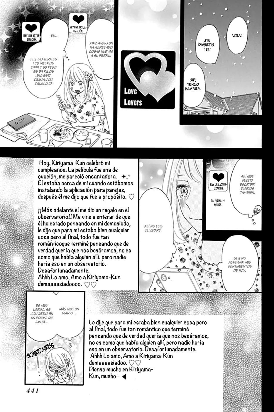 Suteki na Kareshi capítulo 21, página 40