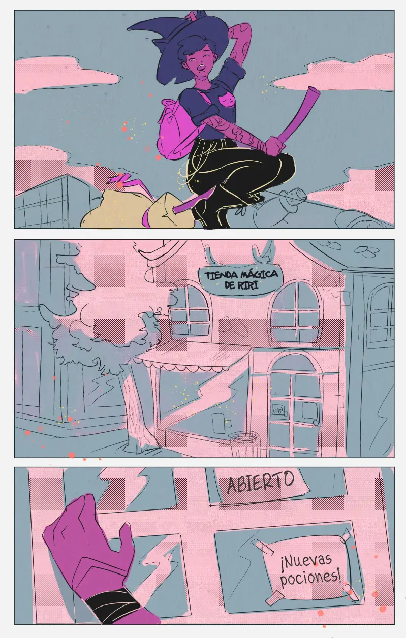 Switch Witch capítulo 1, página 3