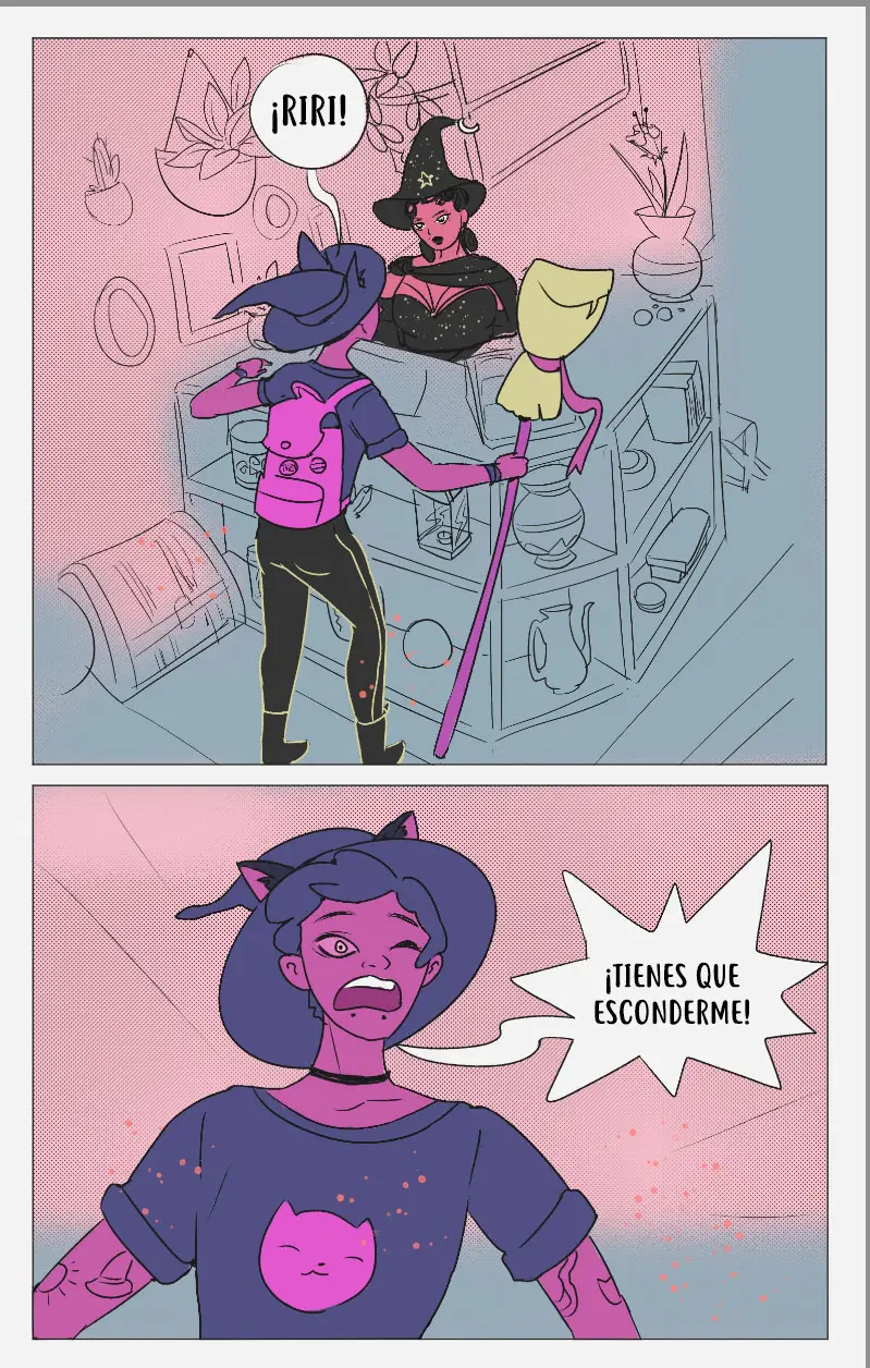 Switch Witch capítulo 1, página 4