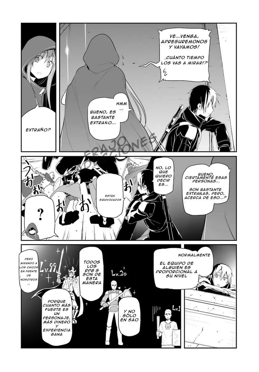 Sword Art Online: Progressive capítulo 13, página 5