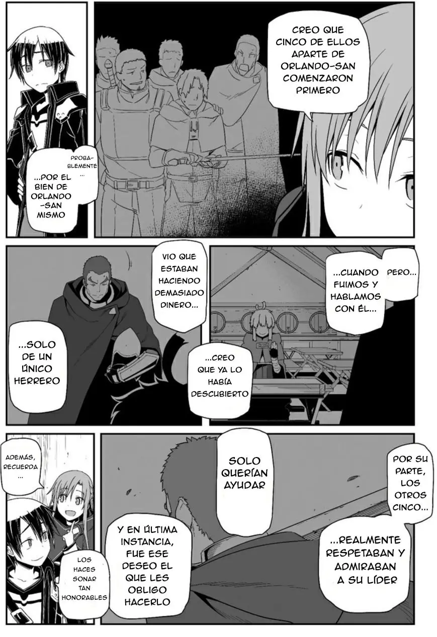 Sword Art Online: Progressive capítulo 21, página 18
