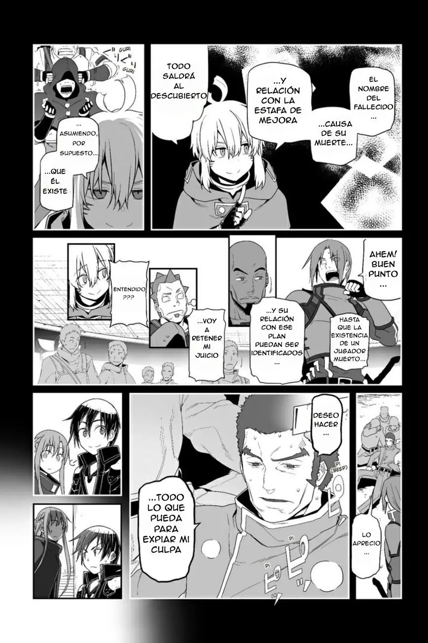 Sword Art Online: Progressive capítulo 21, página 36