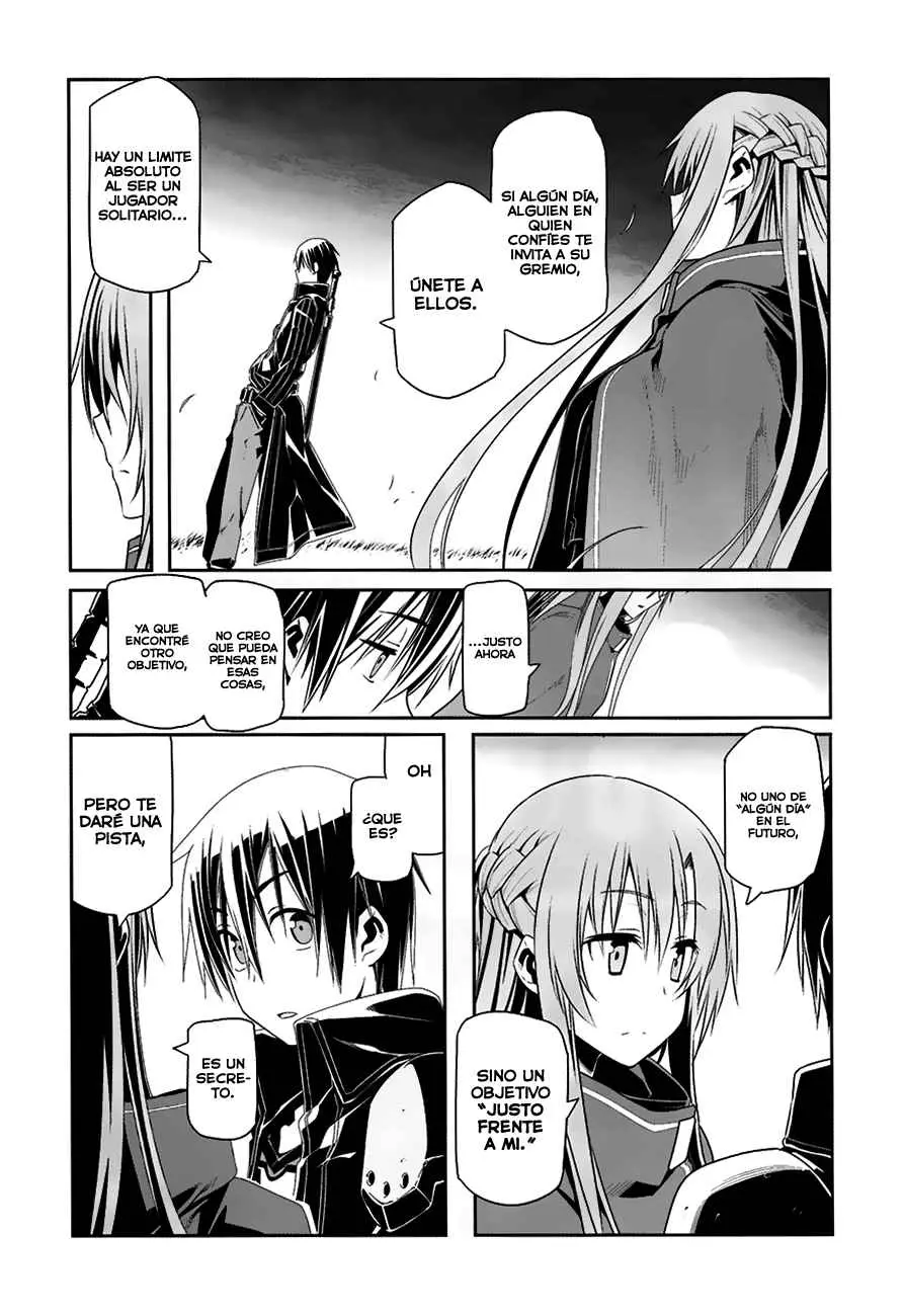 Sword Art Online: Progressive capítulo 7, página 34