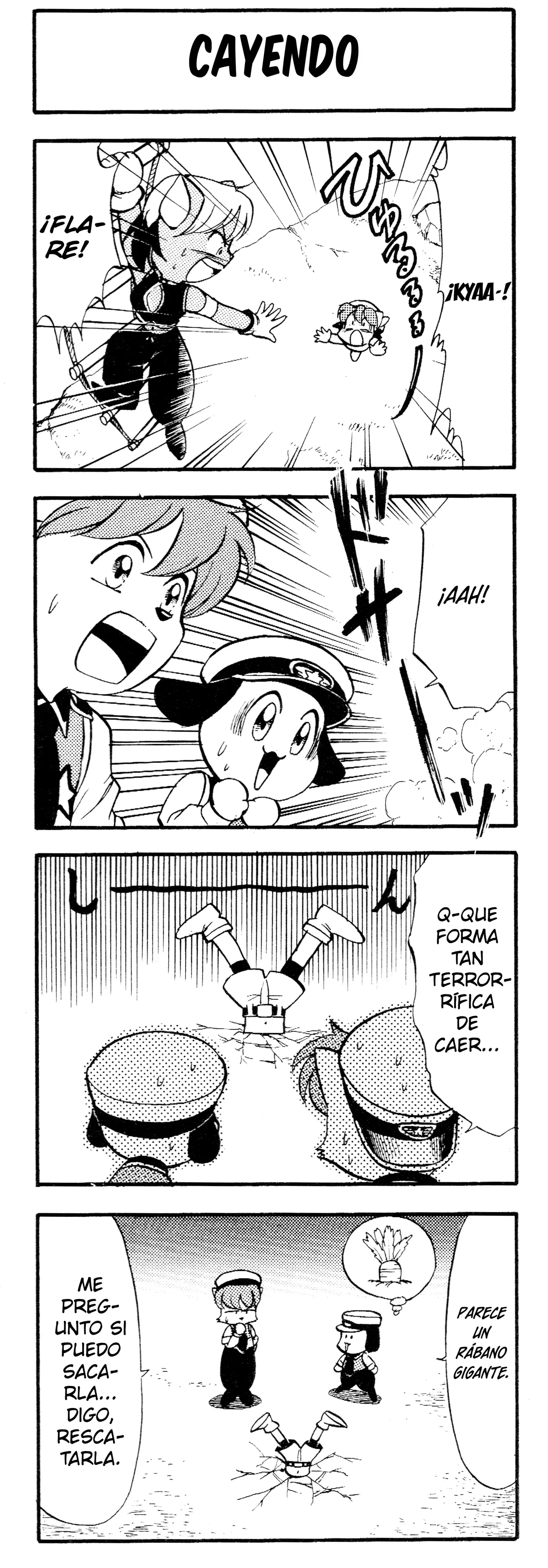 Tail Concerto 4Koma capítulo 0, página 1