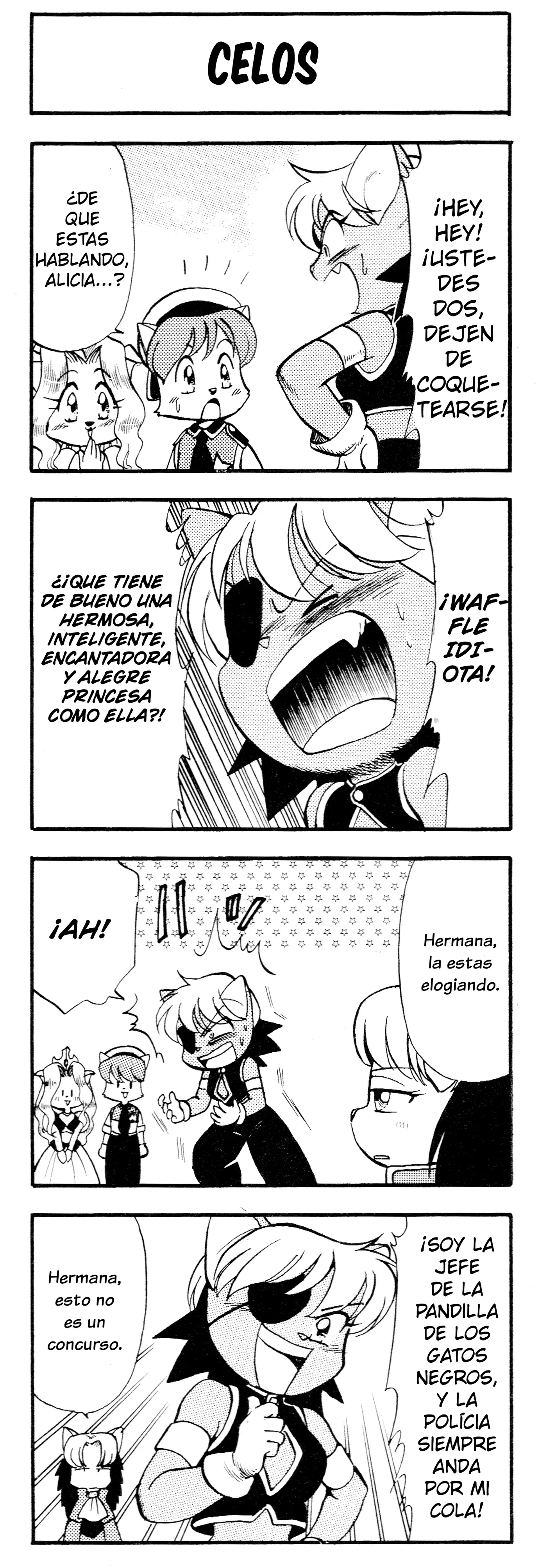 Tail Concerto 4Koma capítulo 0, página 2