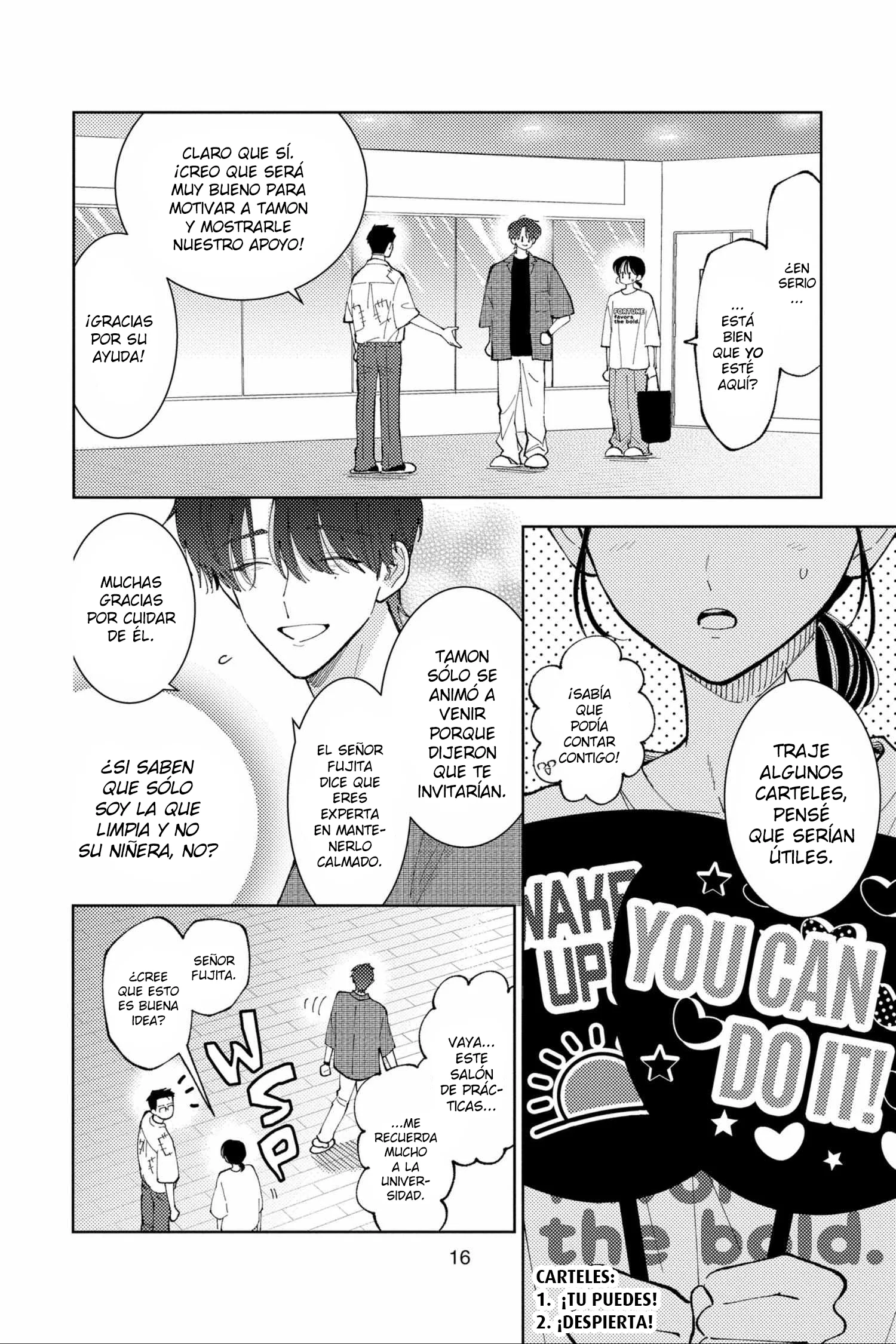 Tamon-kun ima docchi?! capítulo 45, página 16