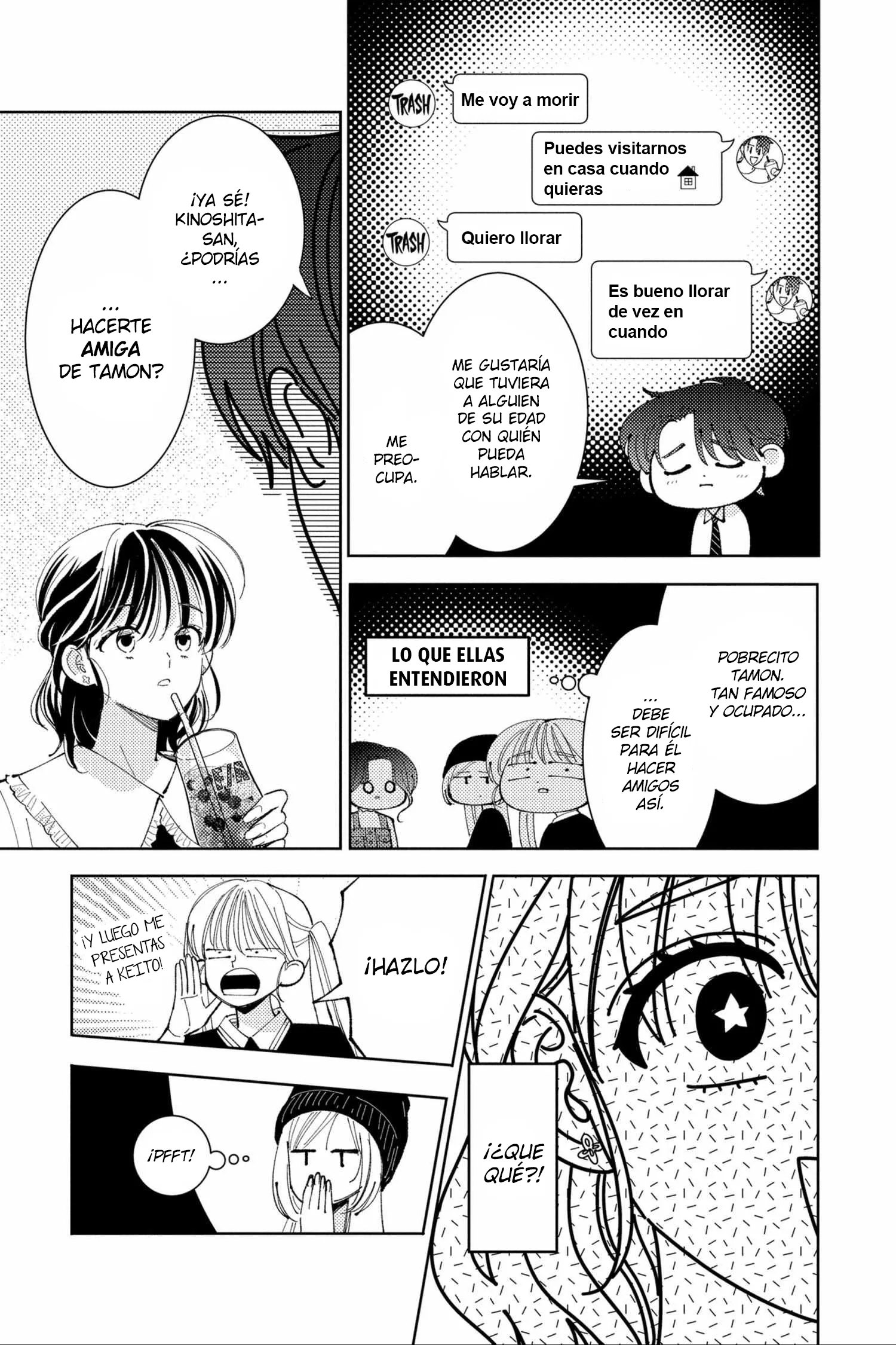 Tamon-kun ima docchi?! capítulo 46, página 18