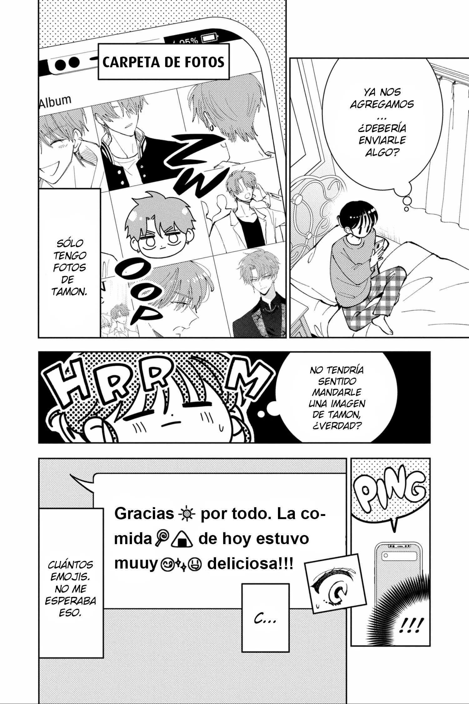 Tamon-kun ima docchi?! capítulo 48, página 17