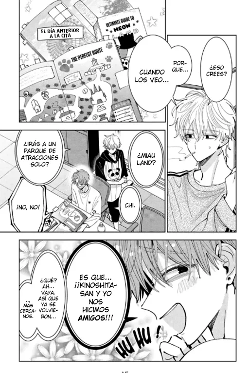 Tamon-kun ima docchi?! capítulo 50, página 17