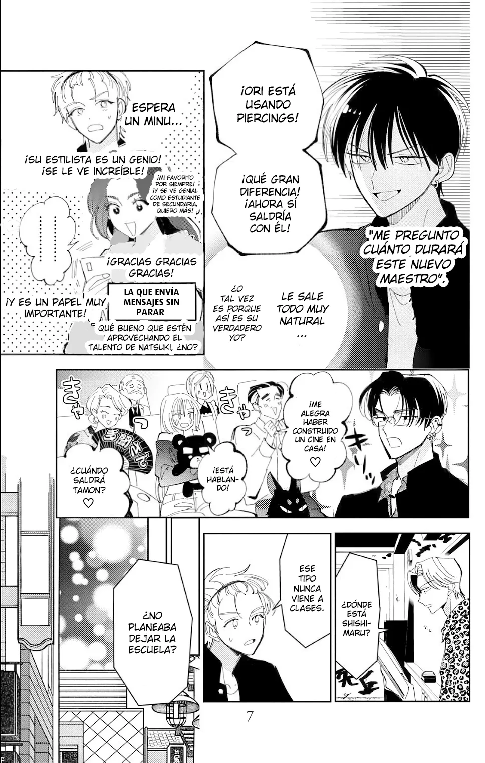 Tamon-kun ima docchi?! capítulo 55, página 7