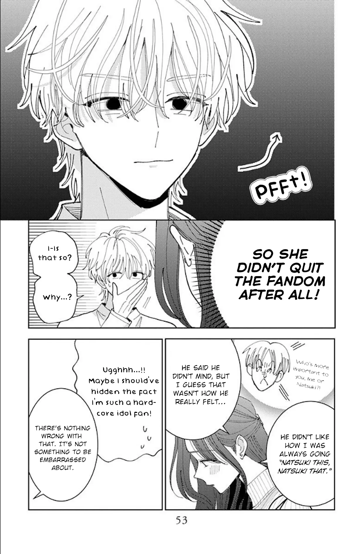 Tamon-kun ima docchi?! capítulo 61, página 16