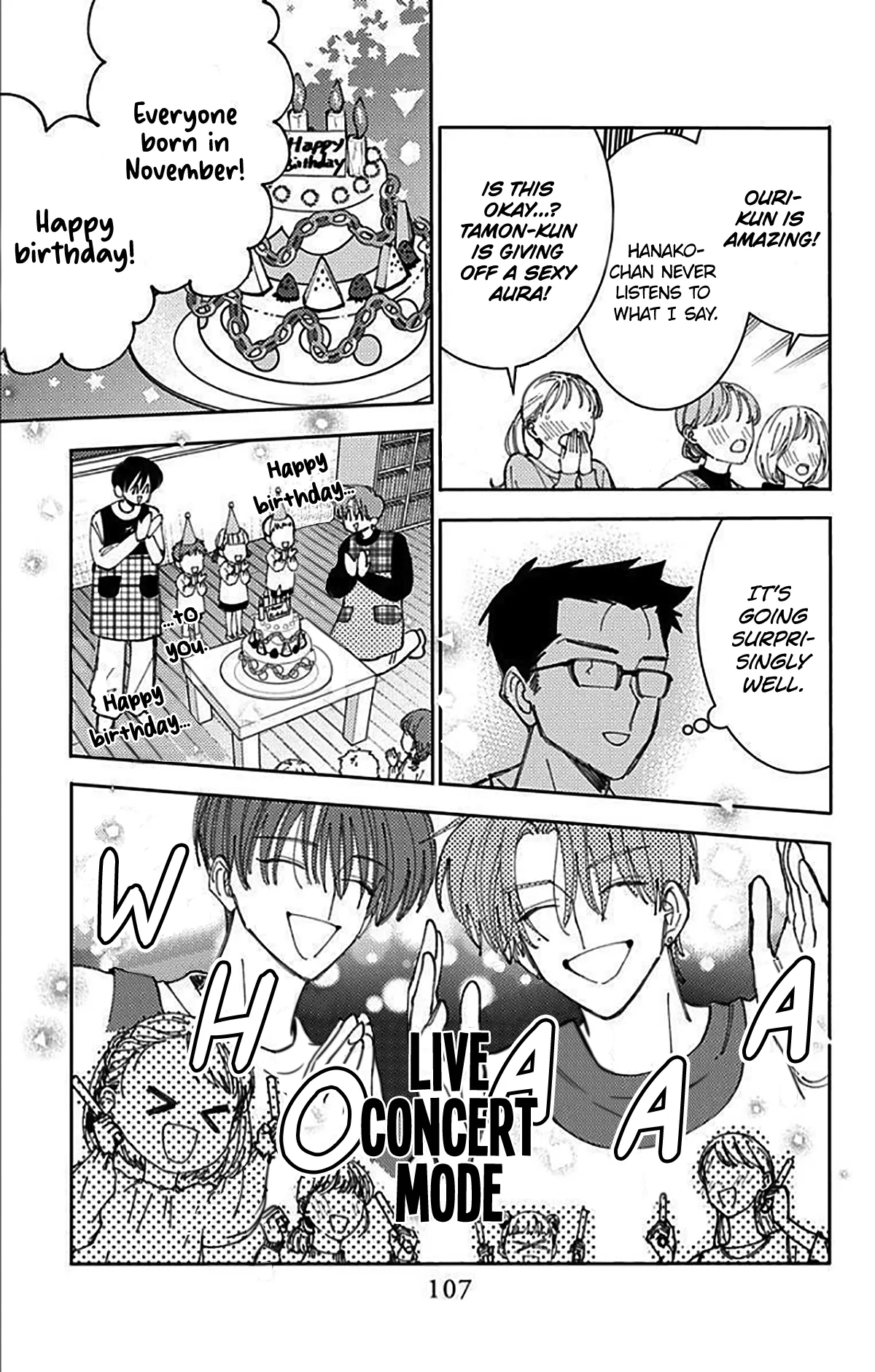 Tamon-kun ima docchi?! capítulo 63, página 6
