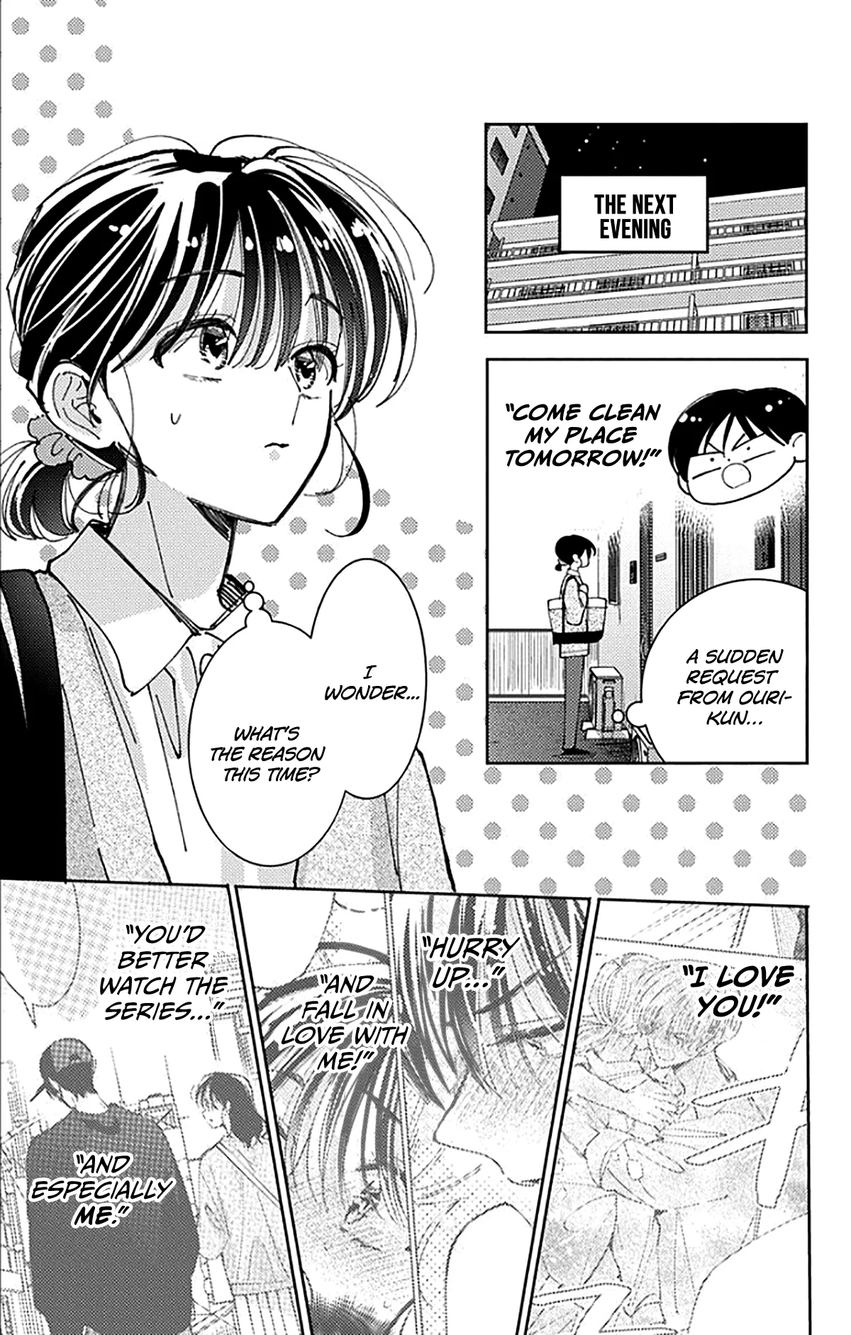 Tamon-kun ima docchi?! capítulo 63, página 12