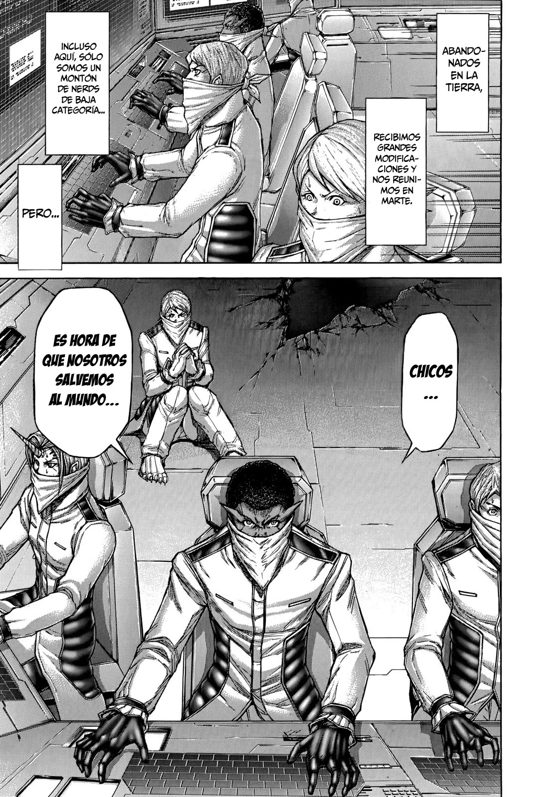 Terra Formars capítulo 102, página 14