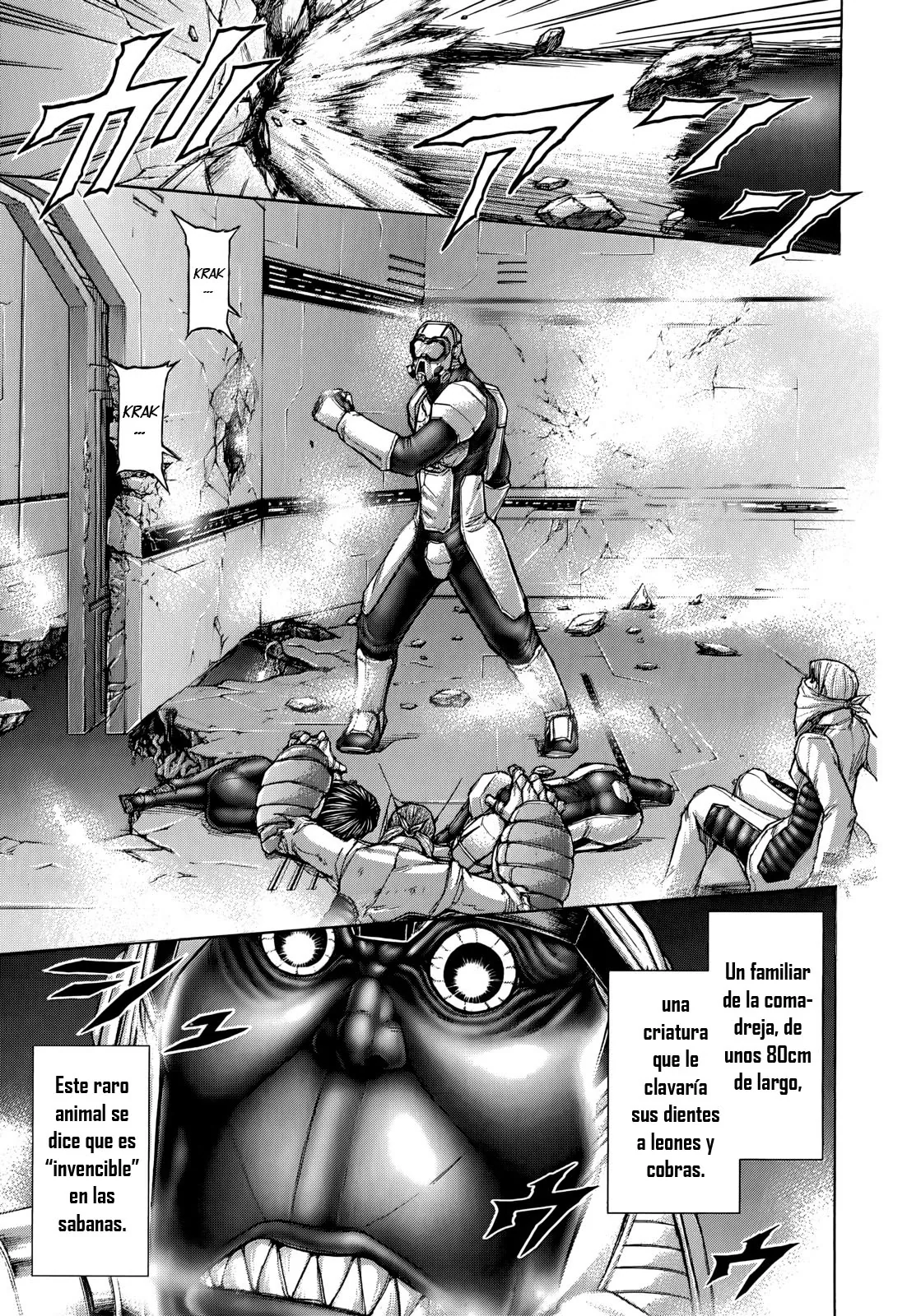 Terra Formars capítulo 103, página 18