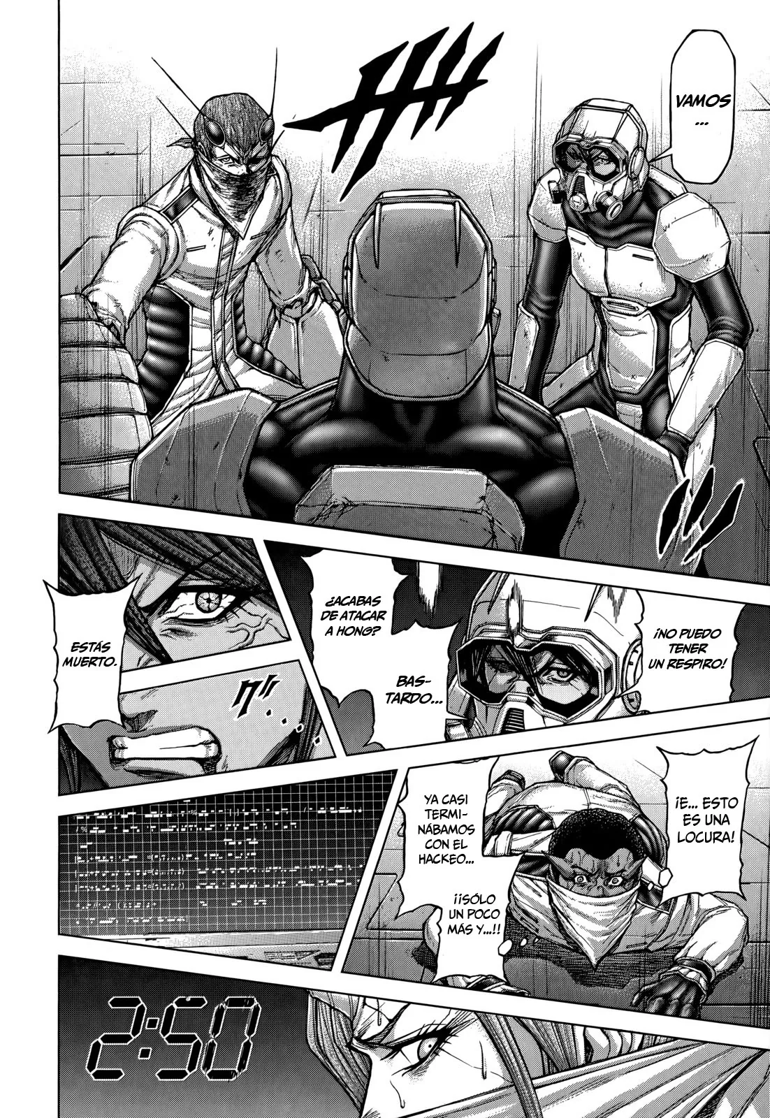Terra Formars capítulo 103, página 19
