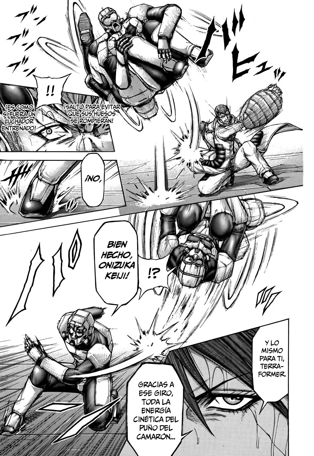 Terra Formars capítulo 105, página 4
