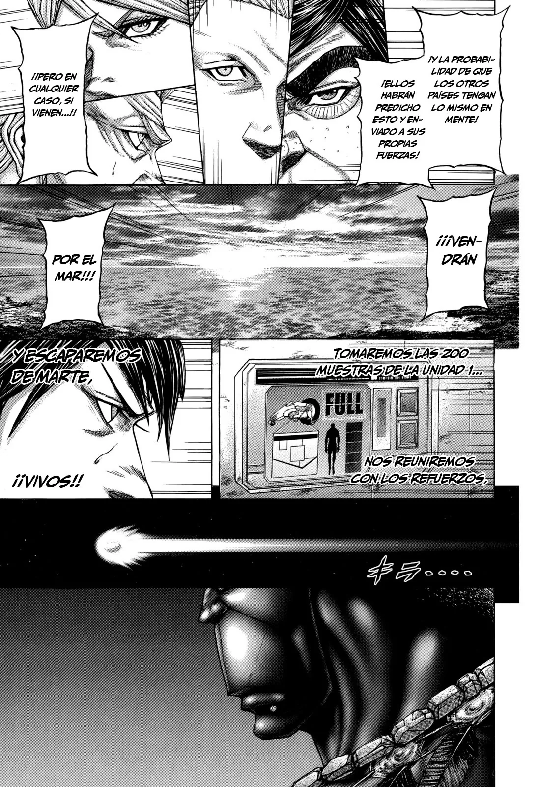 Terra Formars capítulo 111, página 17