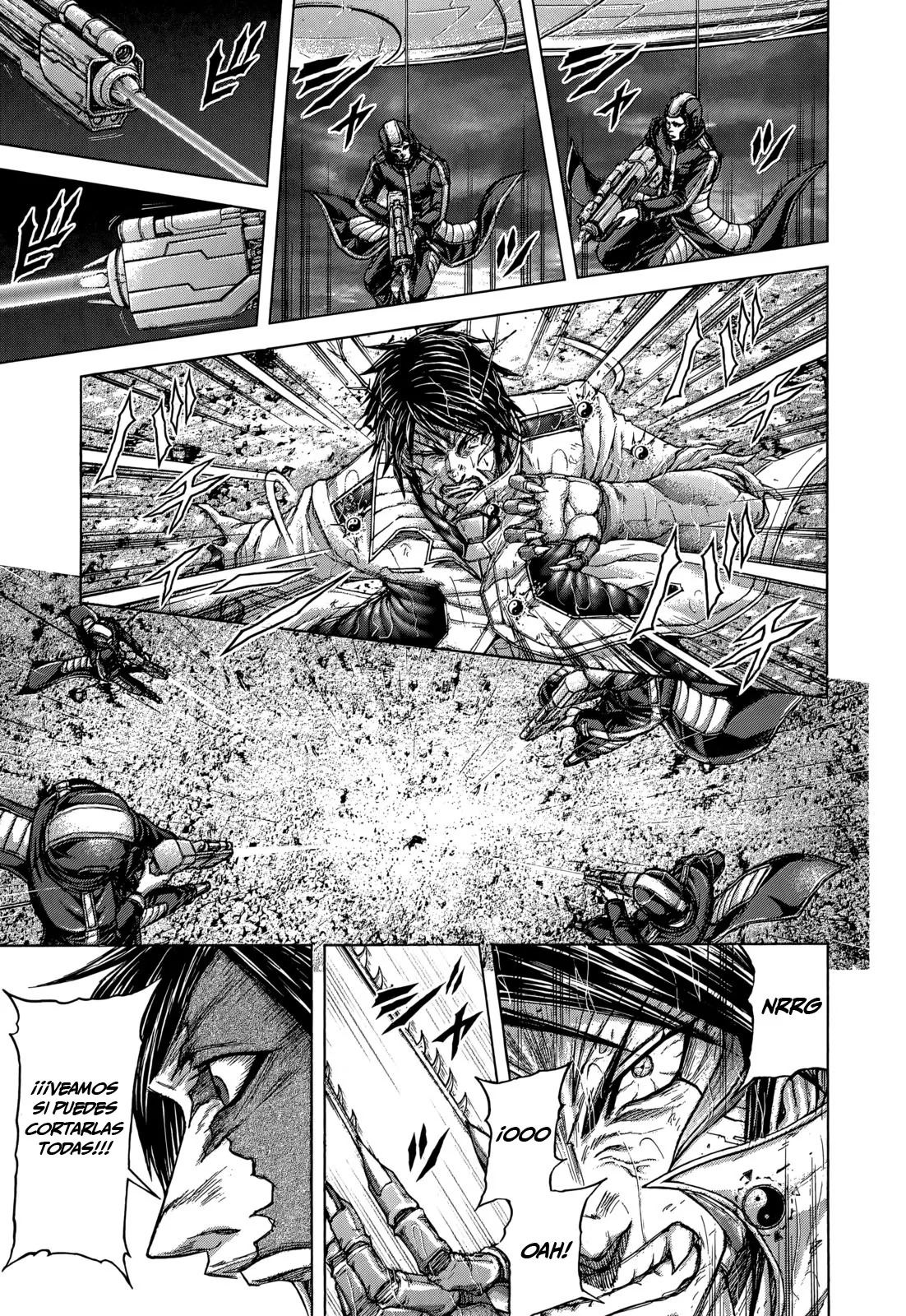 Terra Formars capítulo 119, página 16