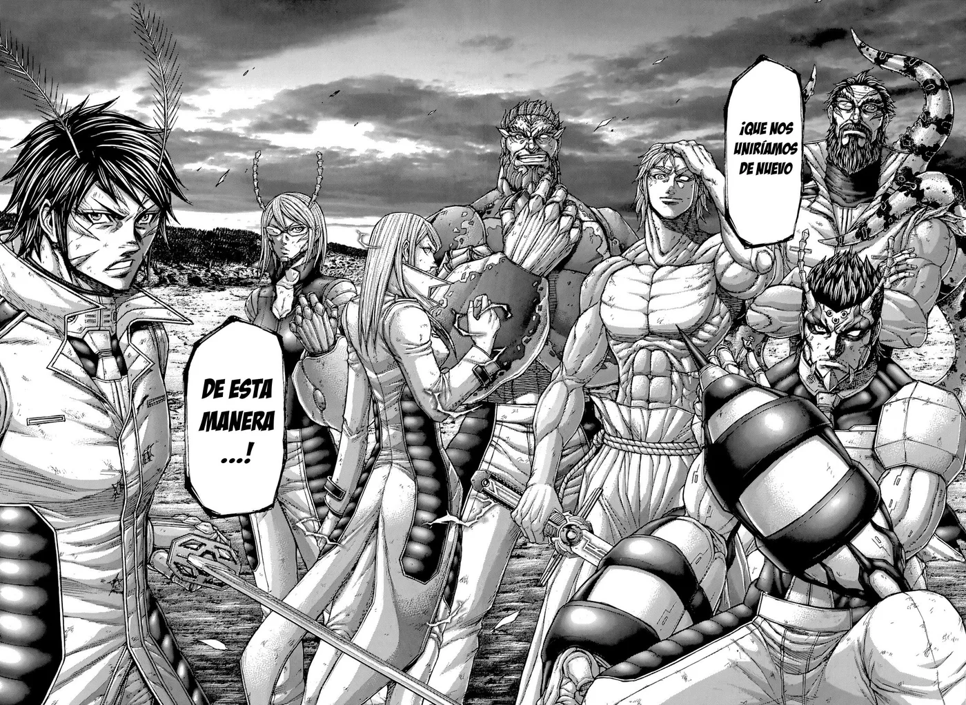 Terra Formars capítulo 140, página 17