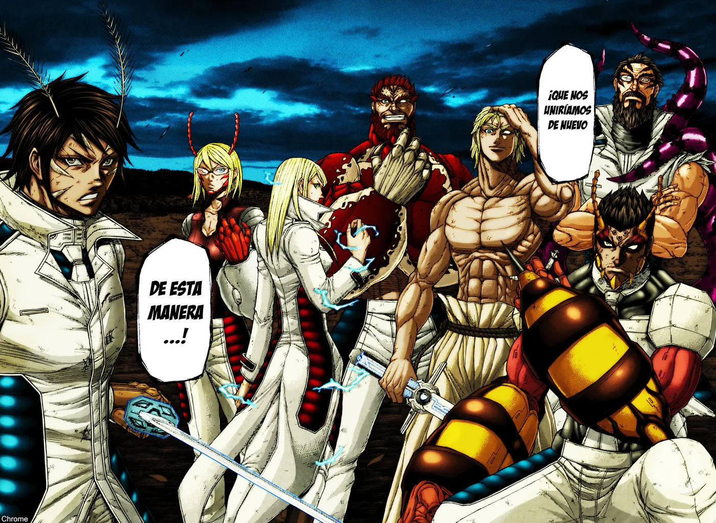 Terra Formars capítulo 140, página 18