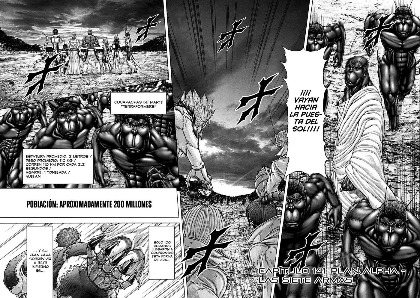 Terra Formars capítulo 141, página 6