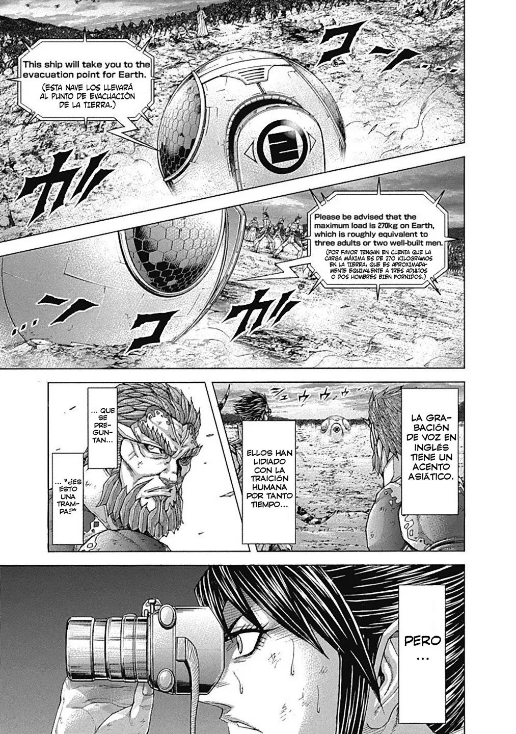 Terra Formars capítulo 147, página 4