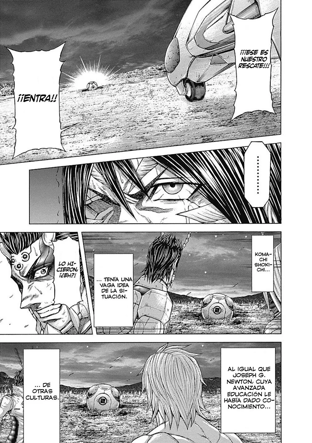 Terra Formars capítulo 147, página 6